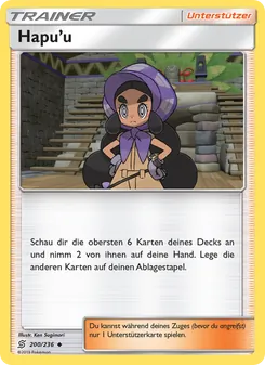 Hapu’u, Karte 200 aus Bund der Gleichgesinnten