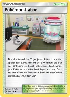 Pokémon-Labor, Karte 205 aus Bund der Gleichgesinnten