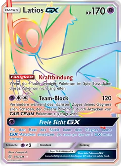Latios GX, Karte 243 aus Bund der Gleichgesinnten