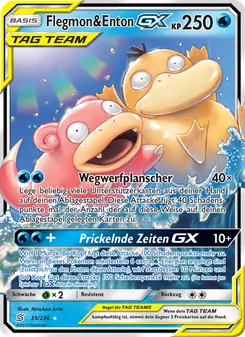 Flegmon & Enton GX, Karte 35 aus Bund der Gleichgesinnten