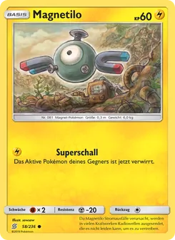Magnetilo, Karte 58 aus Bund der Gleichgesinnten