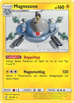 Magnezone, Karte 60 aus Bund der Gleichgesinnten
