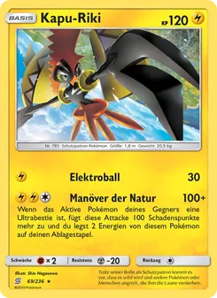 Kapu-Riki, Karte 69 aus Bund der Gleichgesinnten