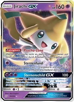 Jirachi GX, Karte 79 aus Bund der Gleichgesinnten