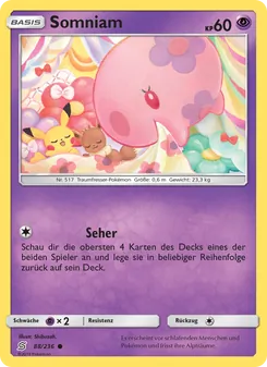 Somniam, Karte 88 aus Bund der Gleichgesinnten