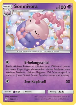 Somnivora, Karte 89 aus Bund der Gleichgesinnten