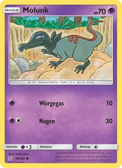 Molunk, Karte 98 aus Bund der Gleichgesinnten