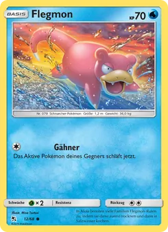 Flegmon, Karte 12 aus Verborgenes Schicksal