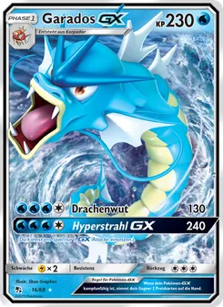 Garados-GX, Karte 16 aus Verborgenes Schicksal