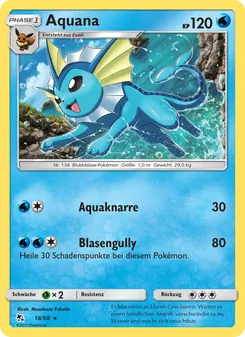 Aquana, Karte 18 aus Verborgenes Schicksal