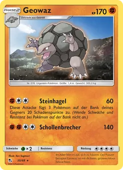 Geowaz, Karte 35 aus Verborgenes Schicksal