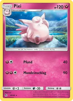 Pixi, Karte 40 aus Verborgenes Schicksal