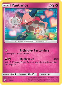 Pantimos, Karte 43 aus Verborgenes Schicksal