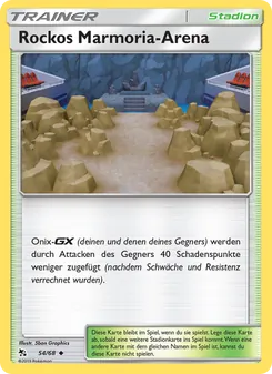 Rockos Marmoria-Arena, Karte 54 aus Verborgenes Schicksal