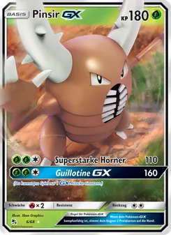 Pinsir-GX, Karte 6 aus Verborgenes Schicksal