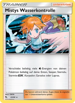 Mistys Wasserkontrolle, Karte 63 aus Verborgenes Schicksal