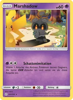 Marshadow, Karte 103 aus Welten im Wandel
