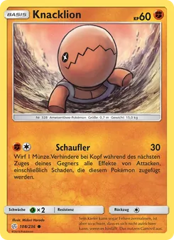Knacklion, Karte 108 aus Welten im Wandel
