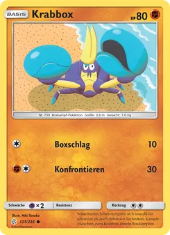 Krabbox, Karte 121 aus Welten im Wandel