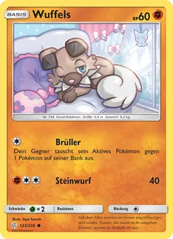 Wuffels, Karte 123 aus Welten im Wandel