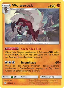 Wolwerock, Karte 124 aus Welten im Wandel