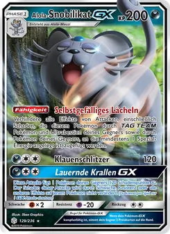 Alola-Snobilikat GX, Karte 129 aus Welten im Wandel