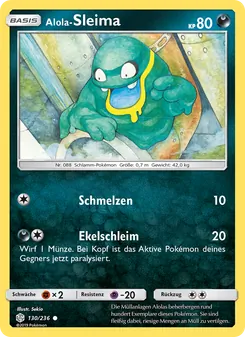 Alola-Sleima, Karte 130 aus Welten im Wandel