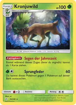 Kronjuwild, Karte 16 aus Welten im Wandel