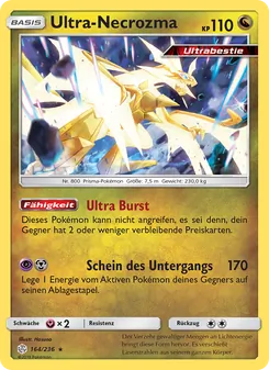Ultra-Necrozma, Karte 164 aus Welten im Wandel