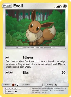 Evoli, Karte 166 aus Welten im Wandel