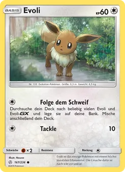 Evoli, Karte 167 aus Welten im Wandel