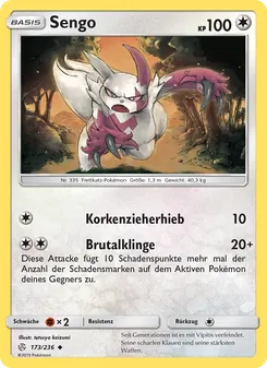 Sengo, Karte 173 aus Welten im Wandel