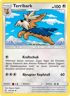 Terribark, Karte 175 aus Welten im Wandel