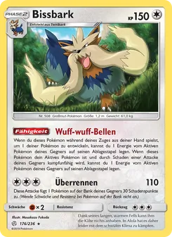 Bissbark, Karte 176 aus Welten im Wandel