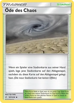 Öde des Chaos, Karte 187 aus Welten im Wandel