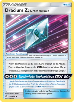 Dracium Z: Drachenklaue, Karte 190 aus Welten im Wandel