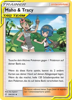 Maho & Tracy, Karte 198 aus Welten im Wandel