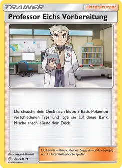 Professor Eichs Vorbereitung, Karte 201 aus Welten im Wandel
