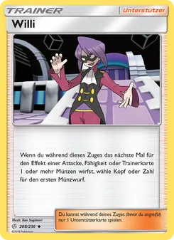 Willi, Karte 208 aus Welten im Wandel