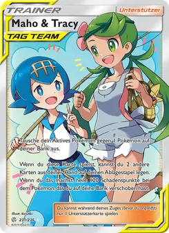Maho & Tracy, Karte 231 aus Welten im Wandel