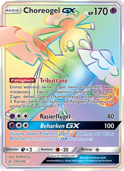 Choreogel GX, Karte 255 aus Welten im Wandel