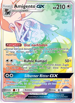 Amigento GX, Karte 262 aus Welten im Wandel