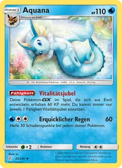 Aquana, Karte 42 aus Welten im Wandel