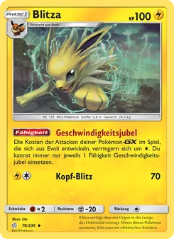 Blitza, Karte 70 aus Welten im Wandel