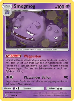 Smogmog, Karte 77 aus Welten im Wandel
