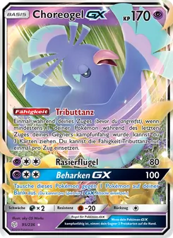 Choreogel GX, Karte 95 aus Welten im Wandel