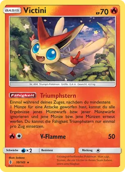 Victini, Karte 10 aus Stunde der Wächter