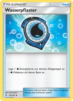Wasserpflaster, Karte 119 aus Stunde der Wächter