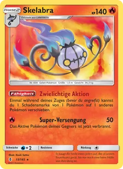 Skelabra, Karte 13 aus Stunde der Wächter