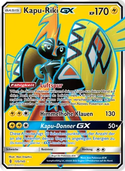 Kapu-Riki GX, Karte 135 aus Stunde der Wächter